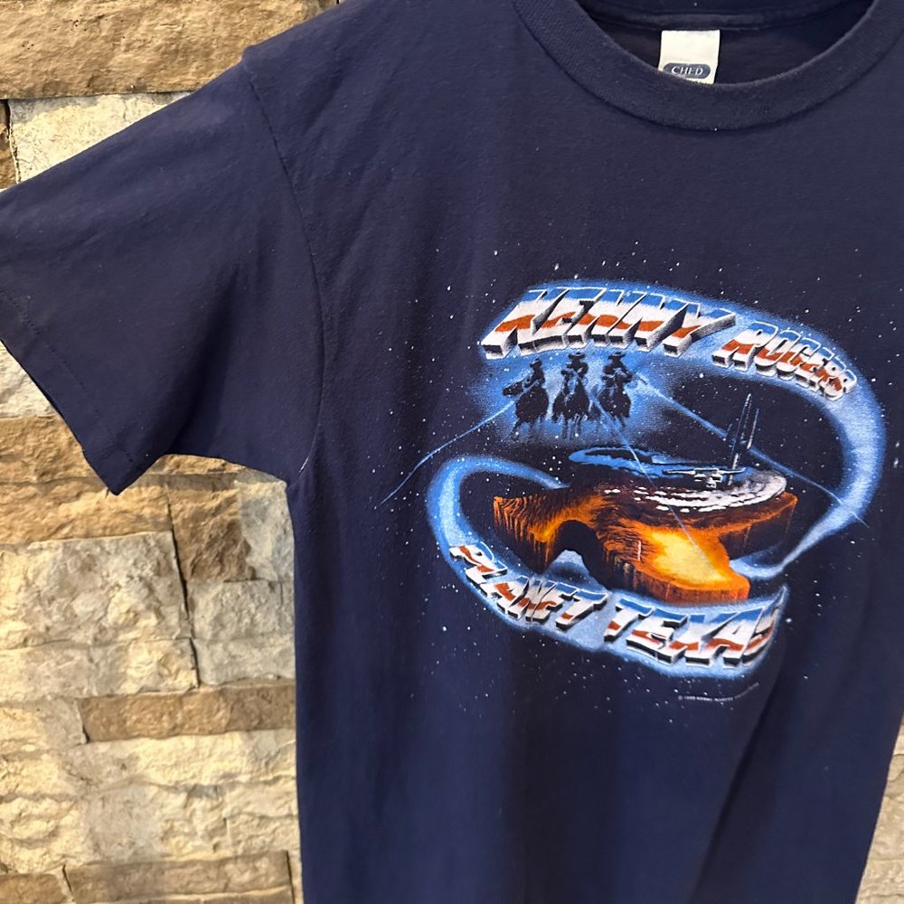 1989 Kenny Rogers "Planet Texas" Tee View 6